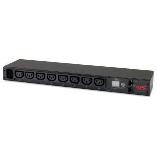 APC RACK PDU, METERED, 1U, 16A, 208/230V, (8) C13