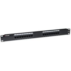 Patch panel Intellinet 1U Rack 19" UTP Cat5e 16-portowy