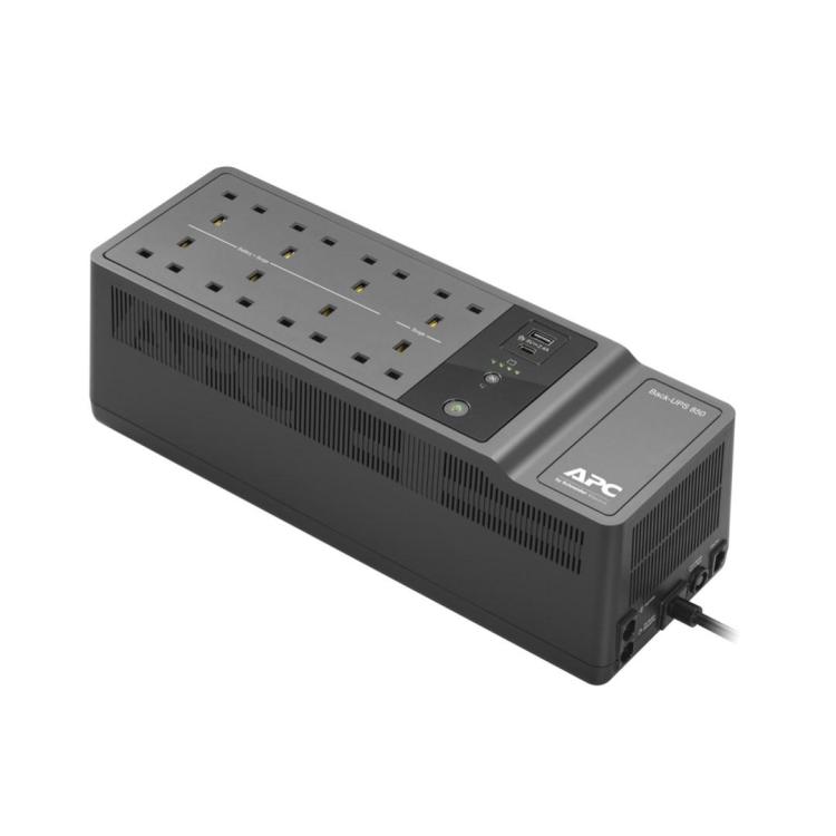 APC Back-UPS 850VA, 230V, USB Type-C and A charging ports