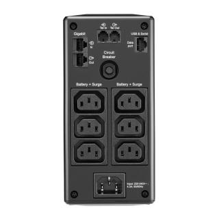 APC Back UPS Pro BR 650VA, 6 Outlets, AVR, LCD Interface