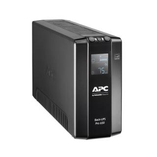 APC Back UPS Pro BR 650VA, 6 Outlets, AVR, LCD Interface