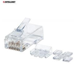 Wtyk Intellinet RJ45 8P/8C UTP Cat.6a/drut 80szt.