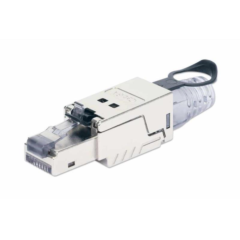 Wtyk modularny Intellinet RJ45 STP Cat.6a 10G ekaranowany, beznarzędziowy