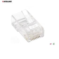 Wtyk Intellinet RJ45 8P/8C UTP Cat.5e/drut 100szt.