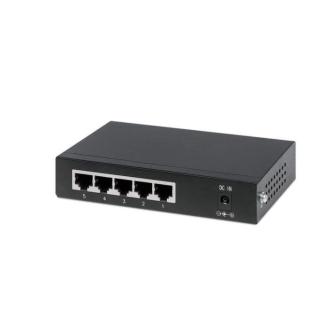 Switch Gigabit 5 portów RJ45 POE+, desktop