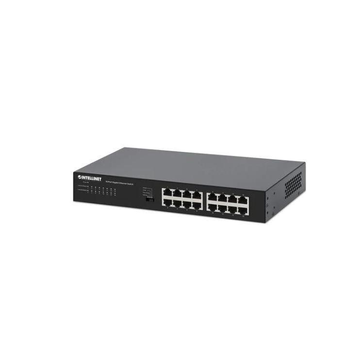 Przełącznik Gigabit 16 portów RJ45 manual VLAN