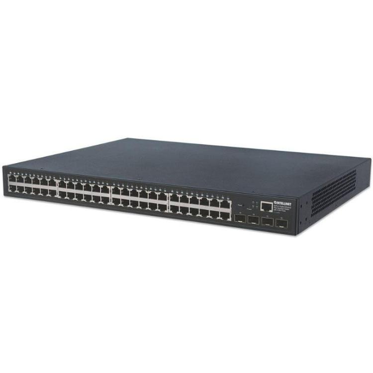 Przełącznik Gigabit 48-portowy zarządzalny RJ45 4x SFP