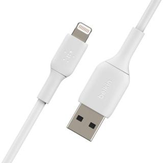 BELKIN KABEL PVC USB-A - LTG 15CM, BIAŁY