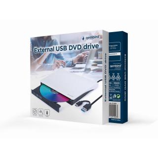 GEMBIRD ZEWNĘTRZNA NAGRYWARKA DVD 8X, CD 24X USB 3.1 SLIM...