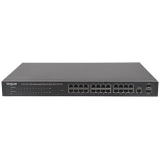 Przełącznik Intellinet Gigabit 24x 10/100/1000 RJ45 POE+...