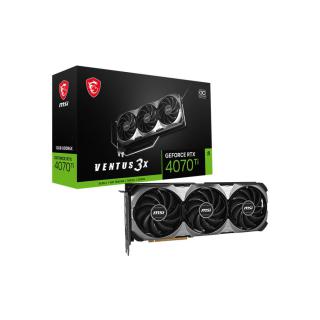 Karta graficzna MSI GeForce RTX 4070 Ti VENTUS 3X E 12GB OC