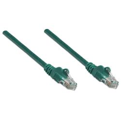 PatchCord 100% miedź Intellinet Cat.6 UTP, 0,5m, zielony