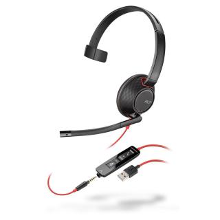 POLY SŁUCHAWKI Z MIKROFONEM PLANTRONICS BLACKWIRE