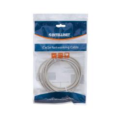 PatchCord 100% miedź Intellinet Cat.5e UTP, 2m, szary