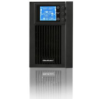 Zasilacz awaryjny UPS, on-line, czysta fala sinusoidalna, 1KVA, 800W, LCD, USB