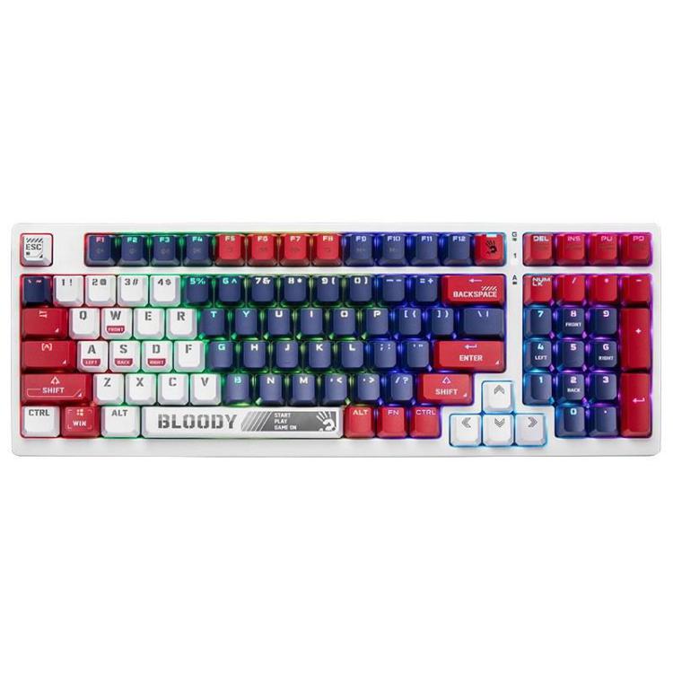 A4TECH KLAWIATURA PRZEWODOWA MECHANICZNA S98 SPORTS NAVY (BLMS RED SWITCHES) A4TKLA47263