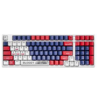 A4TECH KLAWIATURA PRZEWODOWA MECHANICZNA S98 SPORTS NAVY (BLMS RED SWITCHES) A4TKLA47263