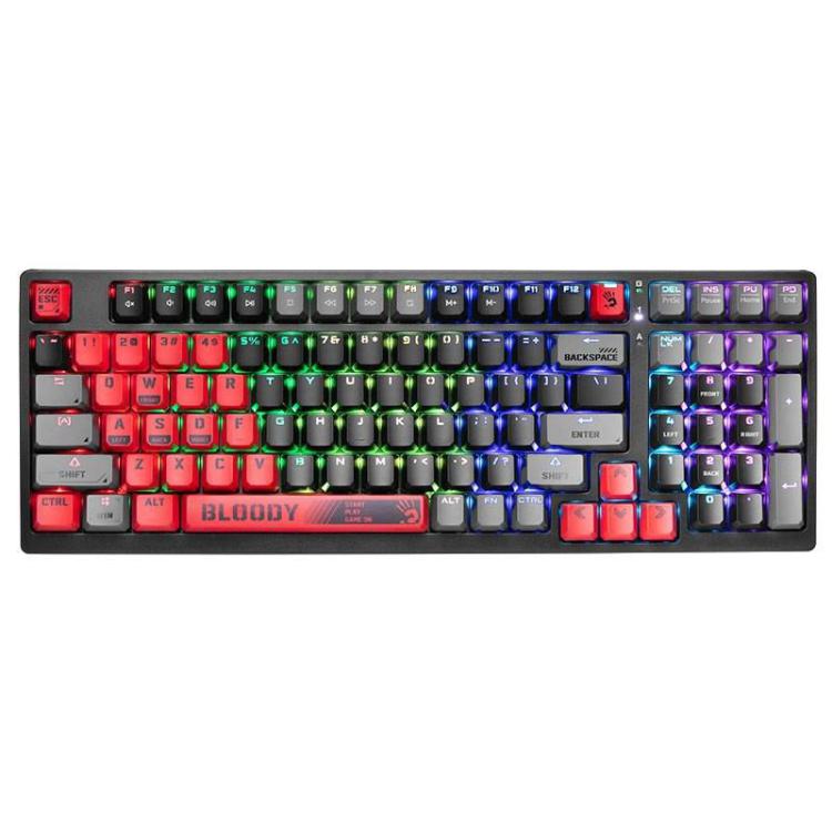 A4TECH KLAWIATURA PRZEWODOWA MECHANICZNA S98 SPORTS RED (BLMS RED SWITCHES) A4TKLA47261