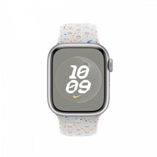 Pasek sportowy Nike w kolorze czystej platyny do koperty 41 mm - M/L