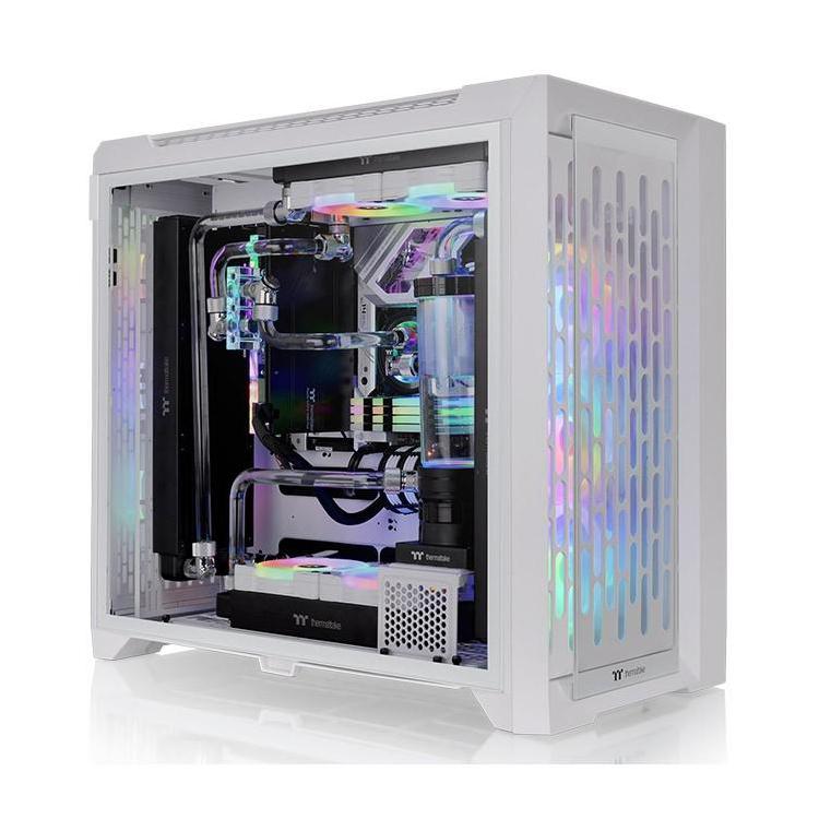 Obudowa CTE C750 Full Tower ARGB 14cmx3 Tempered Glass - Snow