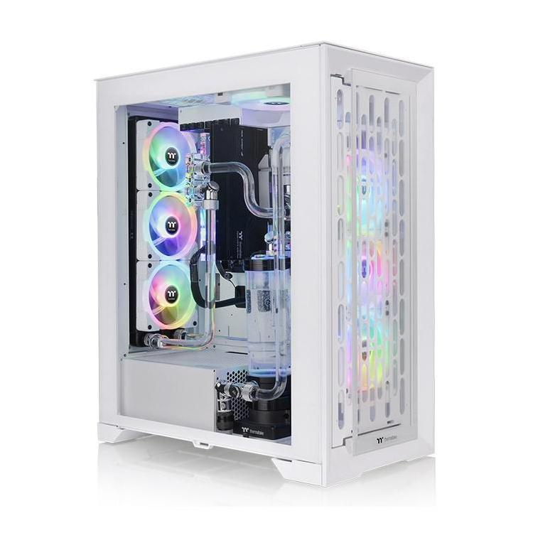 Obudowa CTE T500 Full Tower ARGB 14cmx3 Tempered Glassx2 - Snow