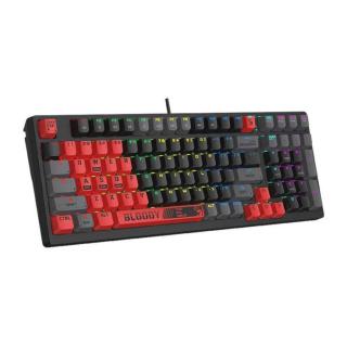 Klawiatura mechaniczna Bloody S98 USB Sports Red (BLMS Red Switches)