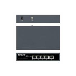 Switch niezarządzalny Intellinet 4x 10/100/1000 Mbps PoE 25W/65W + 1x PoE PD 95W