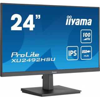 Monitor 23.8 cala XU2492HSU-B6 IPS,FHD,HDMI,DP,100Hz,4xUSB3.2,SLIM,2x2W