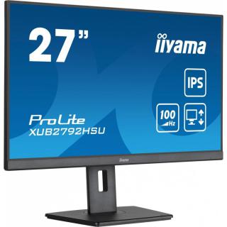 Monitor ProLite XUB2792HSU-B6 27 cali IPS,HDMI,DP,100Hz,SLIM,4xUSB3.2,PIVOT, HAS(150mm),2x2W