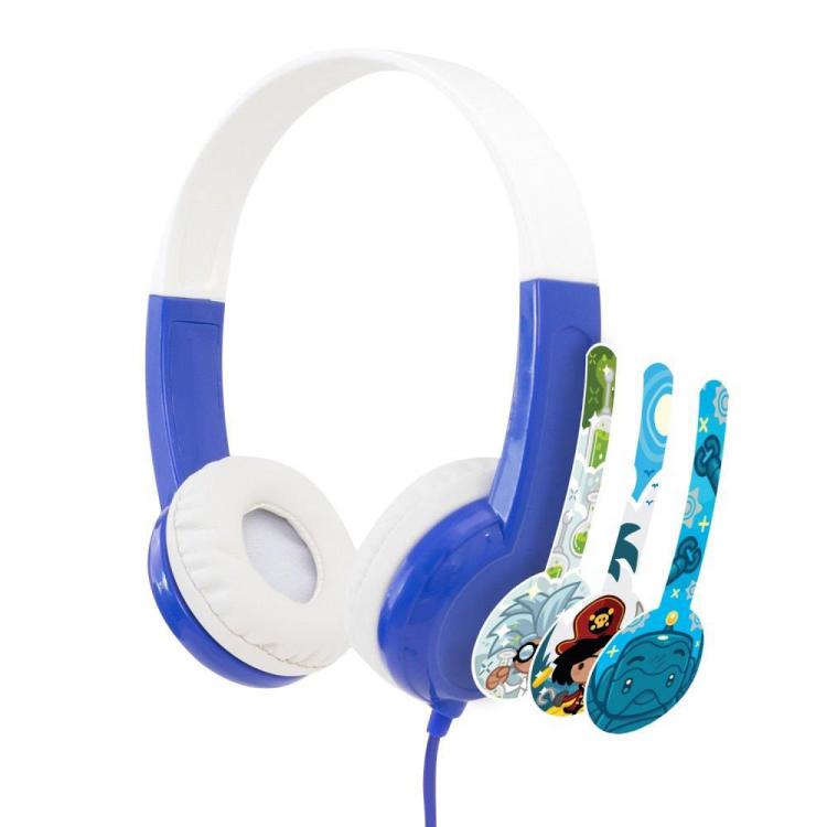 Słuchawki BuddyPhones Discover Blue dla dzieci 85dB