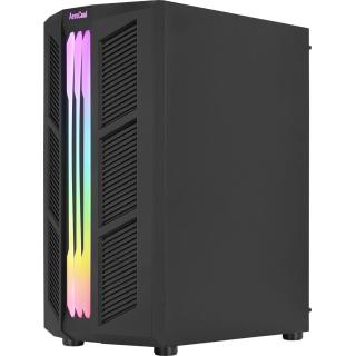 OBUDOWA AEROCOOL PGS PRIME-G-BK-v1 RGB czarna