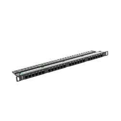 Patch panel Lanberg PPU5-0024-B 24 port 0.5U kat.5e czarny