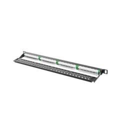 Patch panel Lanberg PPU5-0024-B 24 port 0.5U kat.5e czarny