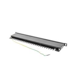 Patch panel Lanberg PPS5-0024-B 24 port 0.5U kat.5e...