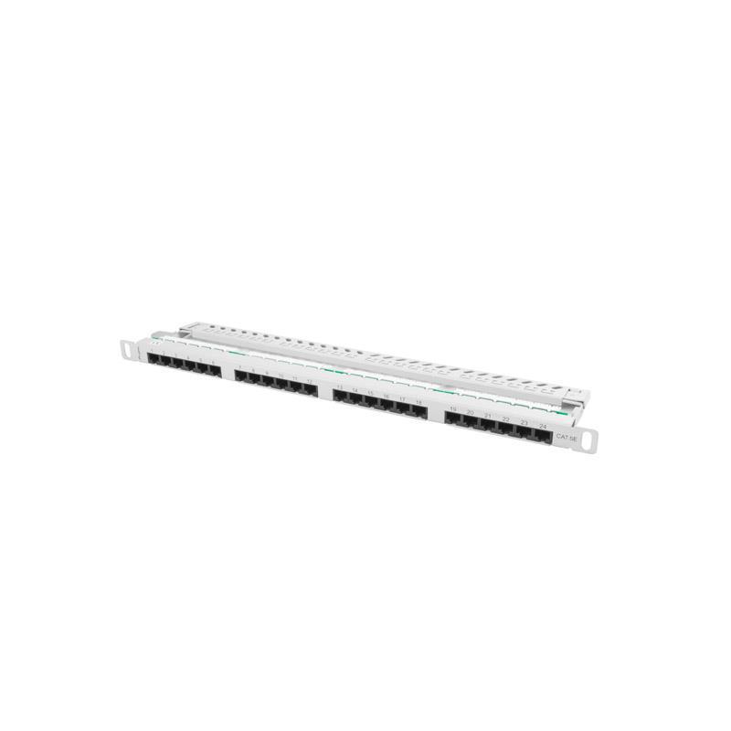 Patch panel Lanberg PPU5-0024-S 24 port 0.5U kat.5e szary