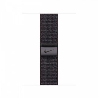 Opaska sportowa Nike w kolorze czarnym/niebieskim do koperty 41 mm