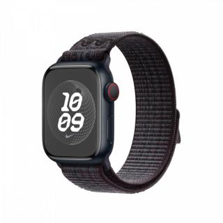 Opaska sportowa Nike w kolorze czarnym/niebieskim do koperty 41 mm