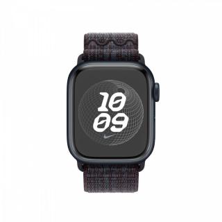 Opaska sportowa Nike w kolorze czarnym/niebieskim do koperty 41 mm