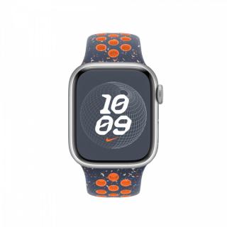 Pasek sportowy Nike w kolorze błękitnego płomienia do koperty 41 mm - S/M