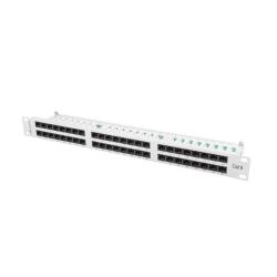 Patch panel Lanberg PPU6-1048-S 48 port 1U kat.6 szary