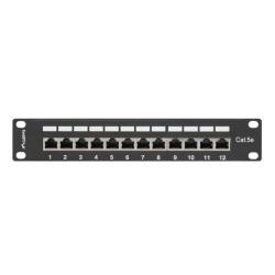 Patch panel Lanberg PPF5-9012-B 12 port 1U 10" kat.5e...