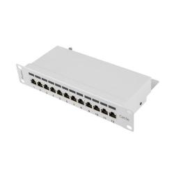 Patch panel Lanberg PPF5-9012-S 12 port 1U 10" kat.5e...