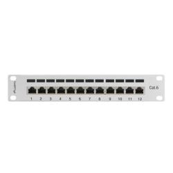 Patch panel Lanberg PPF6-9012-S 12 port 1U 10" kat.6...