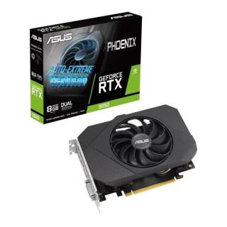 Karta VGA Asus Phoenix GeForce RTX 3050 V2 8GB GDDR6 128bit HDMI+DP+DVI-D PCIe4.0