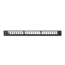 Patch panel pusty Lanberg PPKS-1124-B 24 port 1U 19" z...