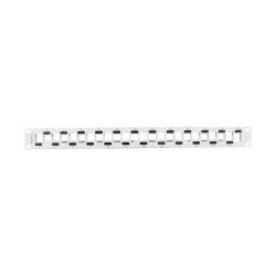 Patch panel pusty Lanberg PPKS-1224-S 24 port 1U 19"...