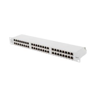 Patch panel Lanberg PPS6-1048-S 48 port 1U 19" kat.6 FTP...