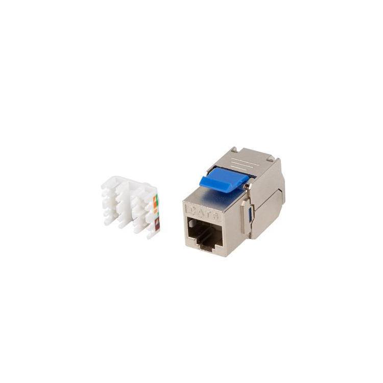 Moduł Keystone Lanberg gniazdo RJ45 - LSA beznarzędziowy FTP kat.6