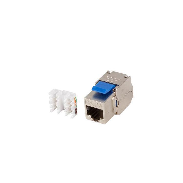 Moduł Keystone Lanberg gniazdo RJ45 - LSA beznarzędziowy FTP kat.6A