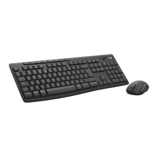 Zestaw bezprzewodowy klawiatura + mysz Logitech MK370 Combo for Business grafitowy